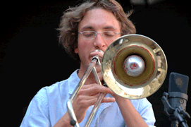 Johannes Lauer at Jazzfestival Regensburg